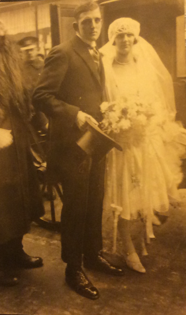 Huwelijk Piet en Adèle 13 februari 1928